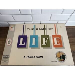 The Game of Life 1960 Milton Bradley Original Vintage – Art Linkletter Edition